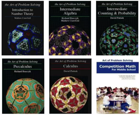 Art of Problem Solving book covers