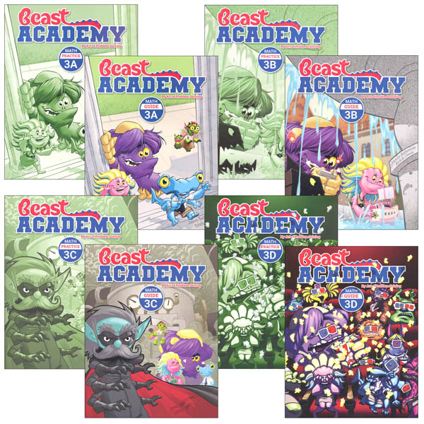 Beast Academy books